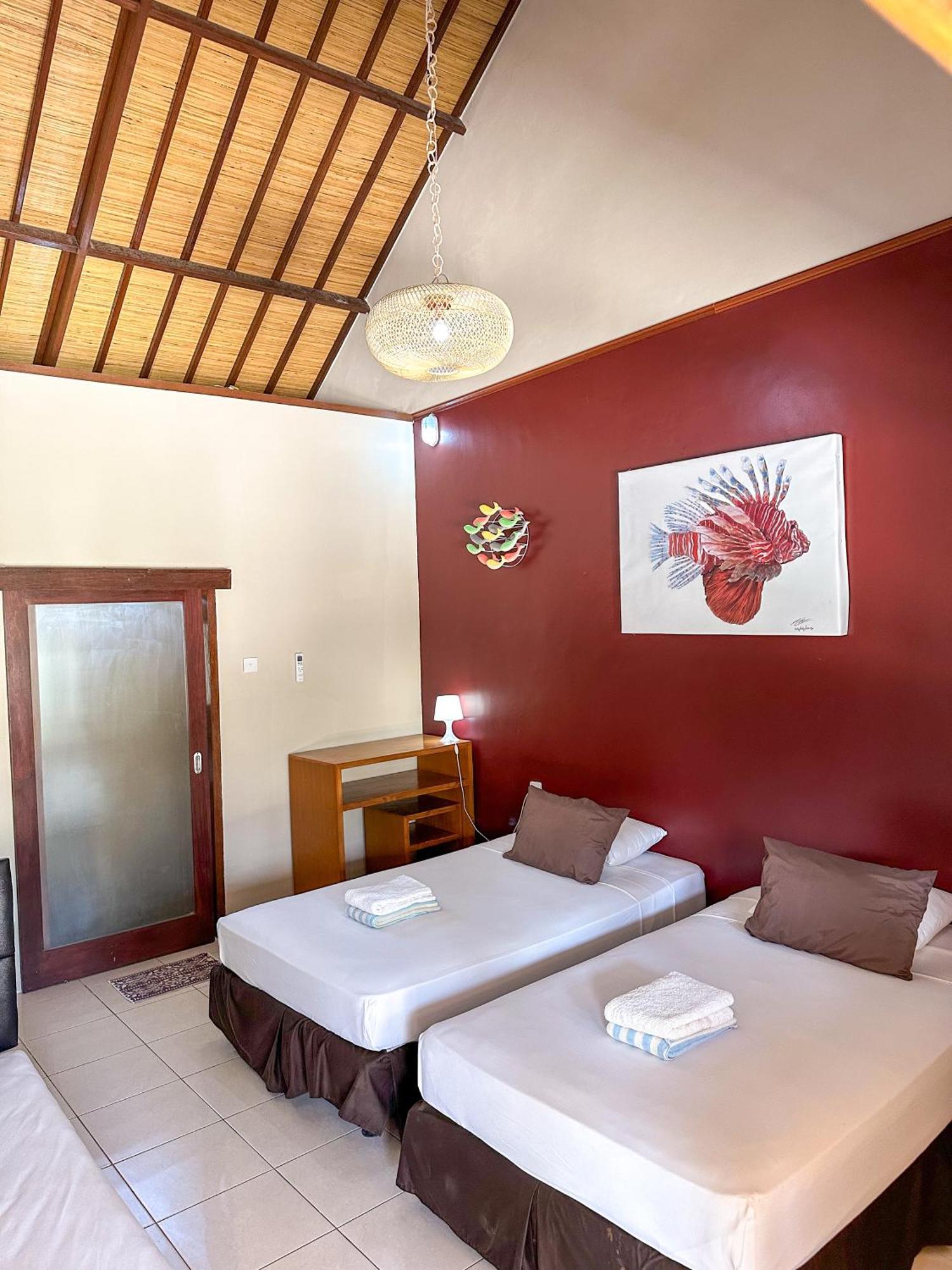 Trawangan Oasis Hotel Джили Трауанган Екстериор снимка