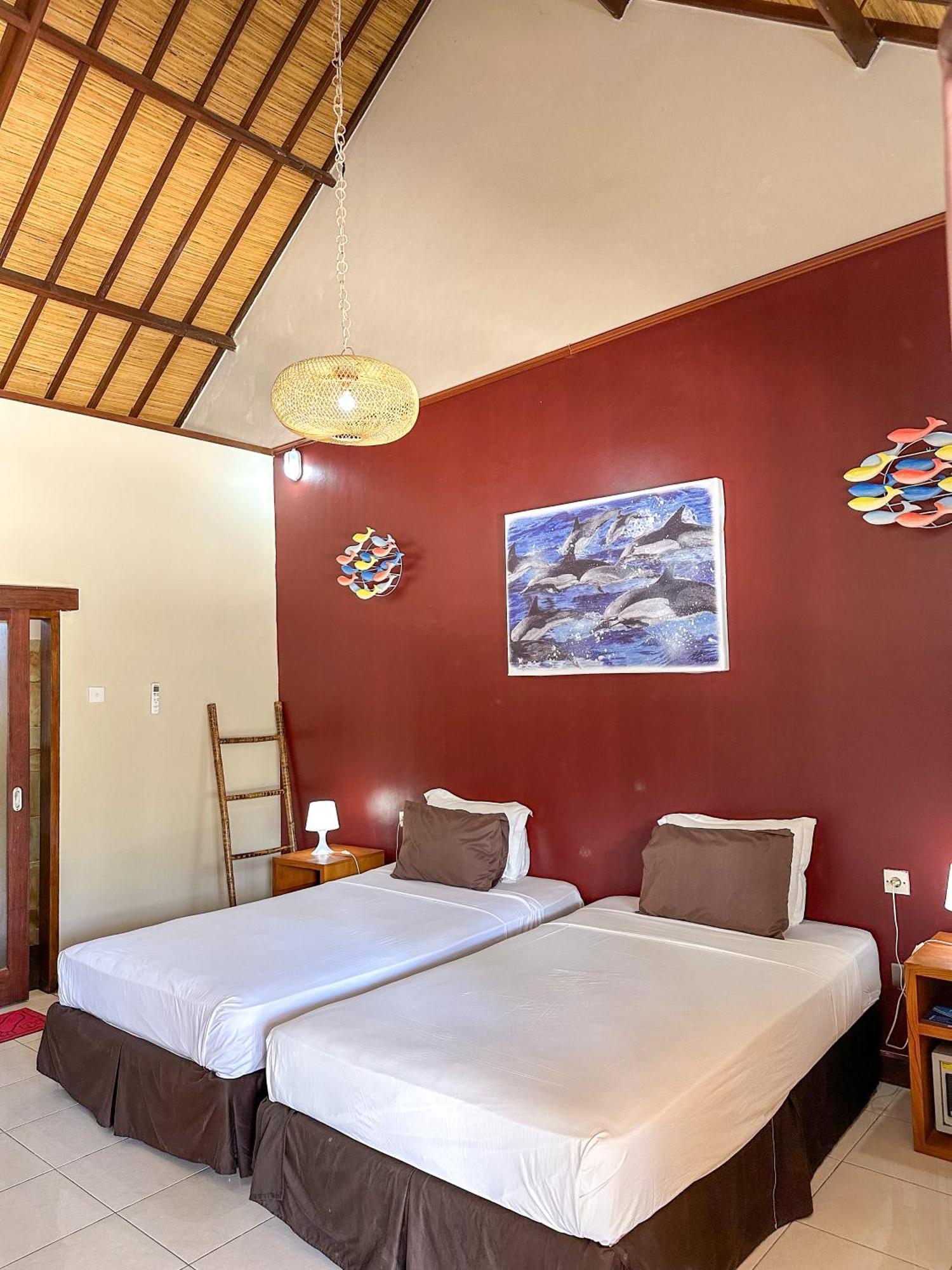 Trawangan Oasis Hotel Джили Трауанган Екстериор снимка